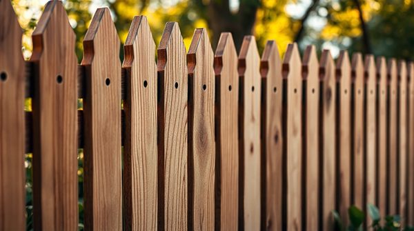 Fabricant de clôtures bois châtaignier : l'art du sur-mesure