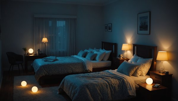 Des veilleuses à led : douceur et sécurité pour vos nuits.